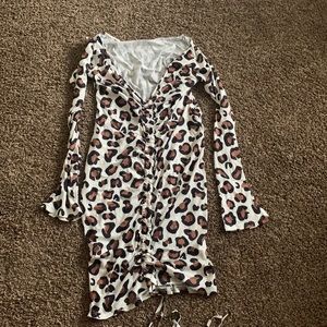 XL, Leopard Dress